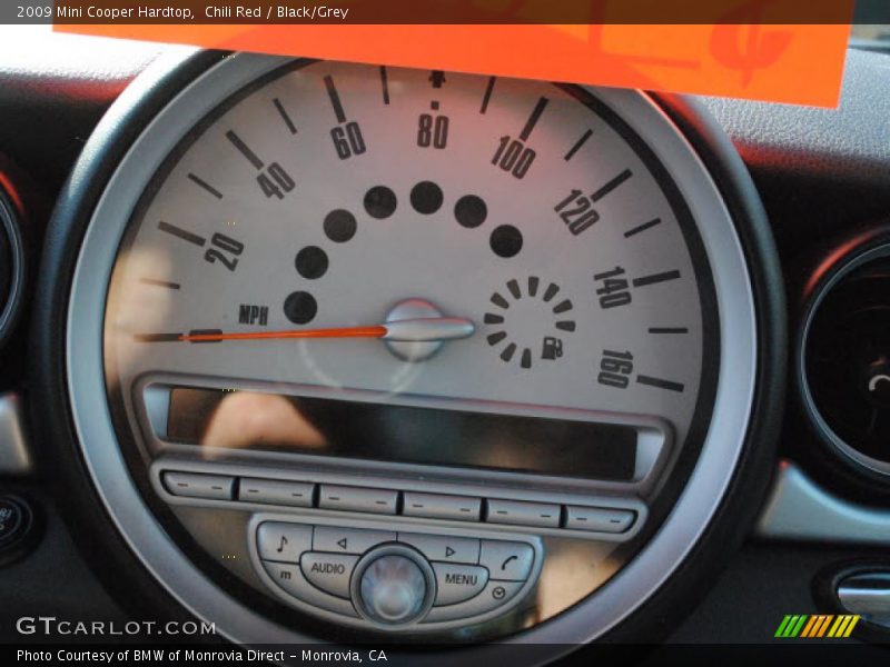 Chili Red / Black/Grey 2009 Mini Cooper Hardtop