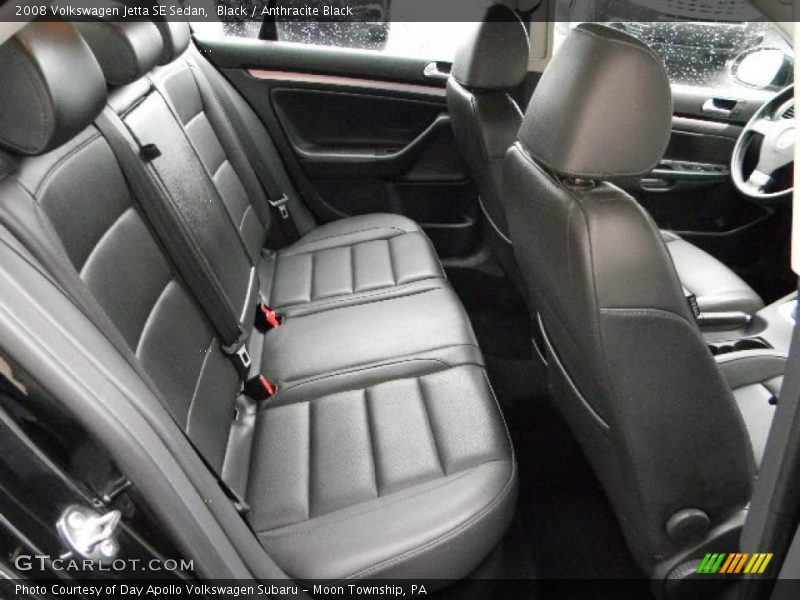 Black / Anthracite Black 2008 Volkswagen Jetta SE Sedan