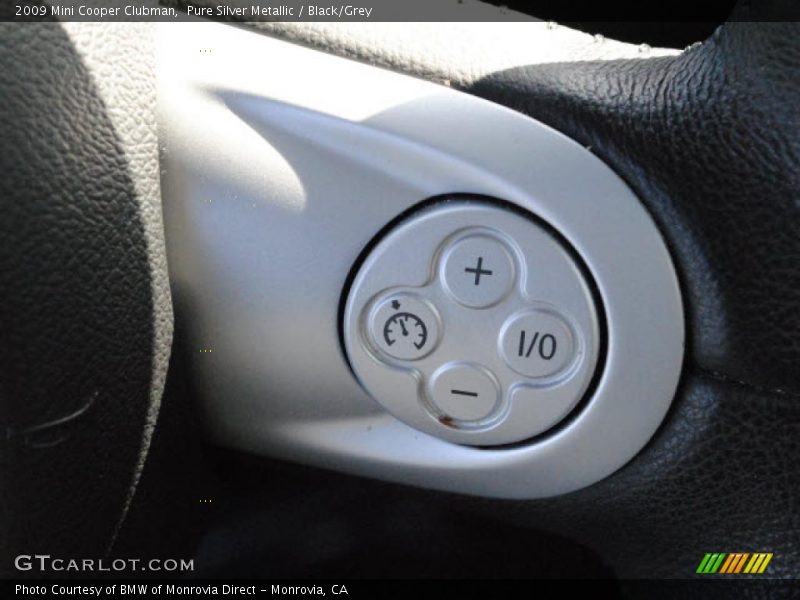 Pure Silver Metallic / Black/Grey 2009 Mini Cooper Clubman