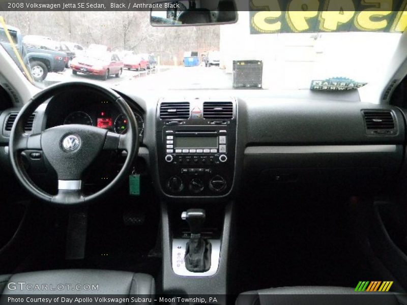 Black / Anthracite Black 2008 Volkswagen Jetta SE Sedan