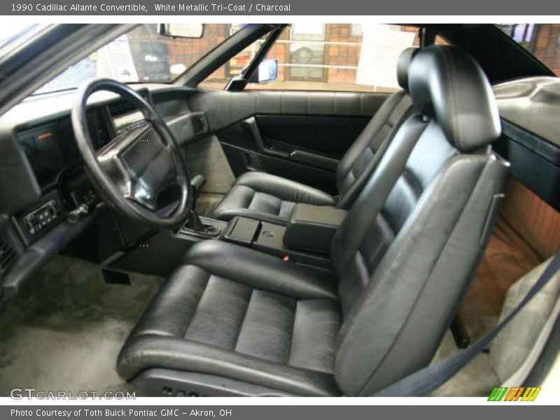  1990 Allante Convertible Charcoal Interior