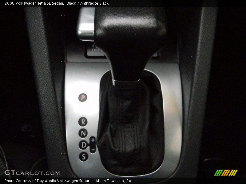Black / Anthracite Black 2008 Volkswagen Jetta SE Sedan