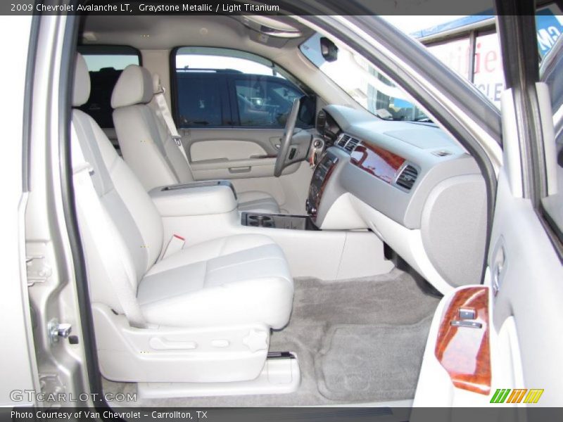 Graystone Metallic / Light Titanium 2009 Chevrolet Avalanche LT