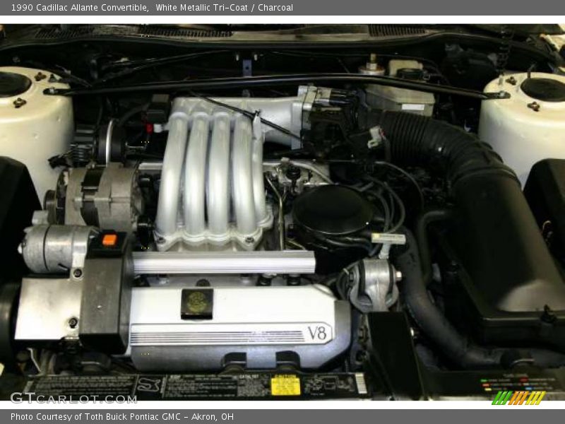  1990 Allante Convertible Engine - 4.5 Liter OHV 16-Valve V8