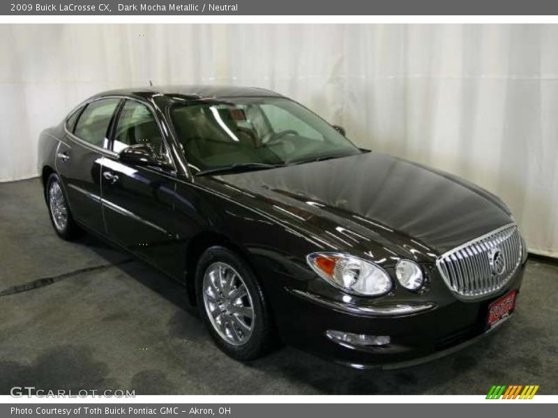 Dark Mocha Metallic / Neutral 2009 Buick LaCrosse CX