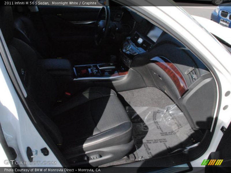 Moonlight White / Graphite 2011 Infiniti M 56 S Sedan