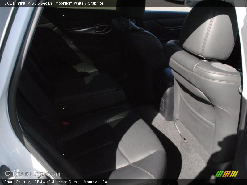 Moonlight White / Graphite 2011 Infiniti M 56 S Sedan