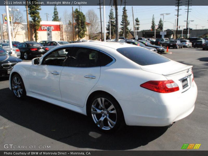Moonlight White / Graphite 2011 Infiniti M 56 S Sedan