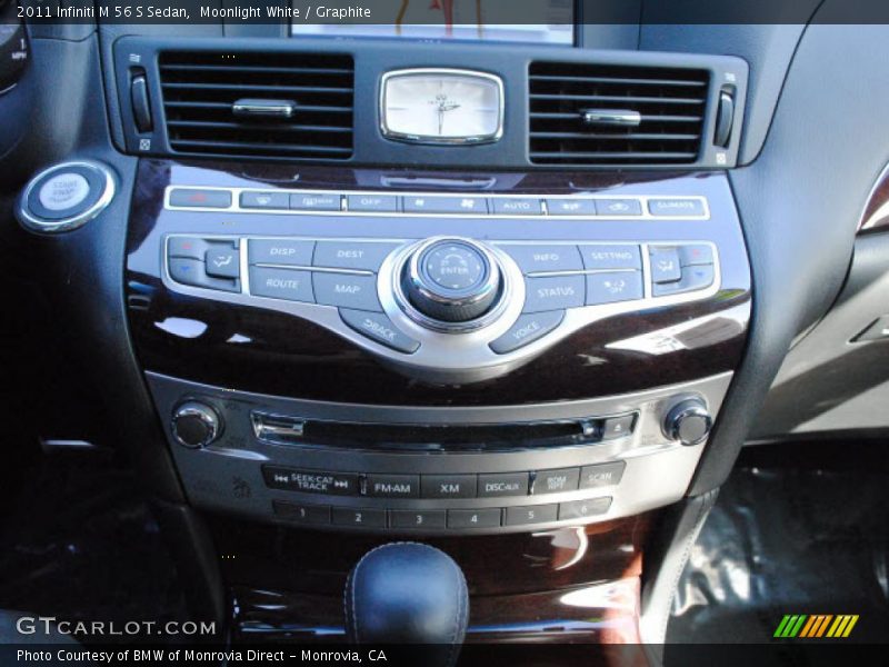 Controls of 2011 M 56 S Sedan