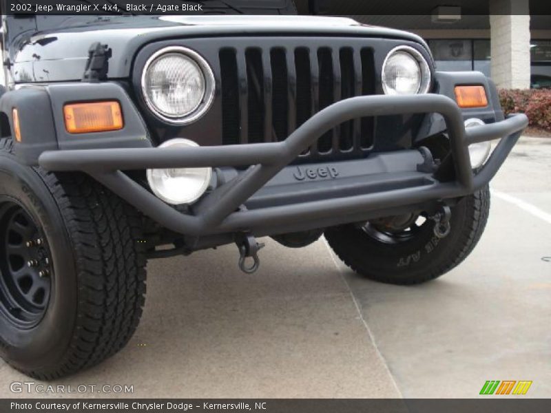 Black / Agate Black 2002 Jeep Wrangler X 4x4