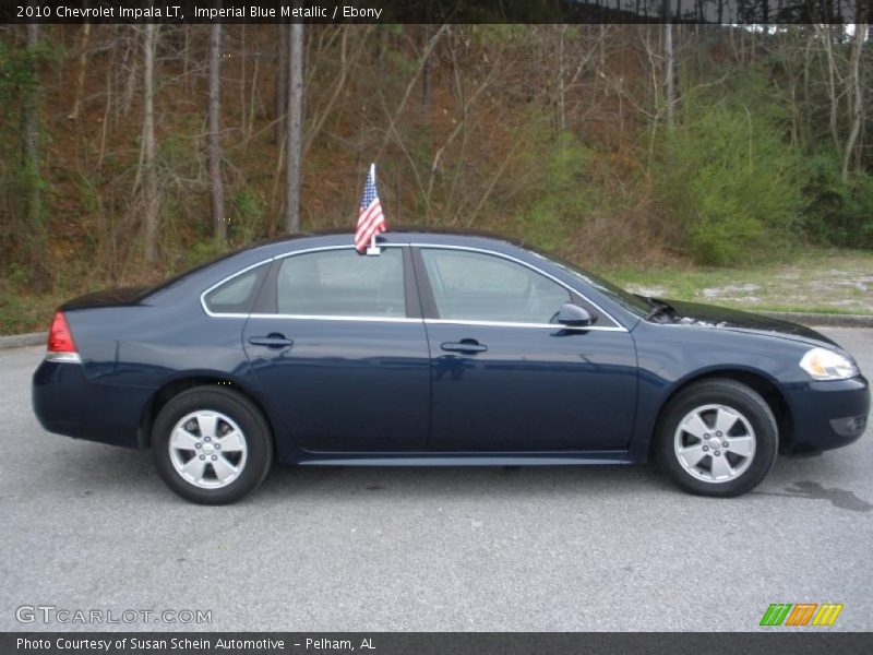 Imperial Blue Metallic / Ebony 2010 Chevrolet Impala LT