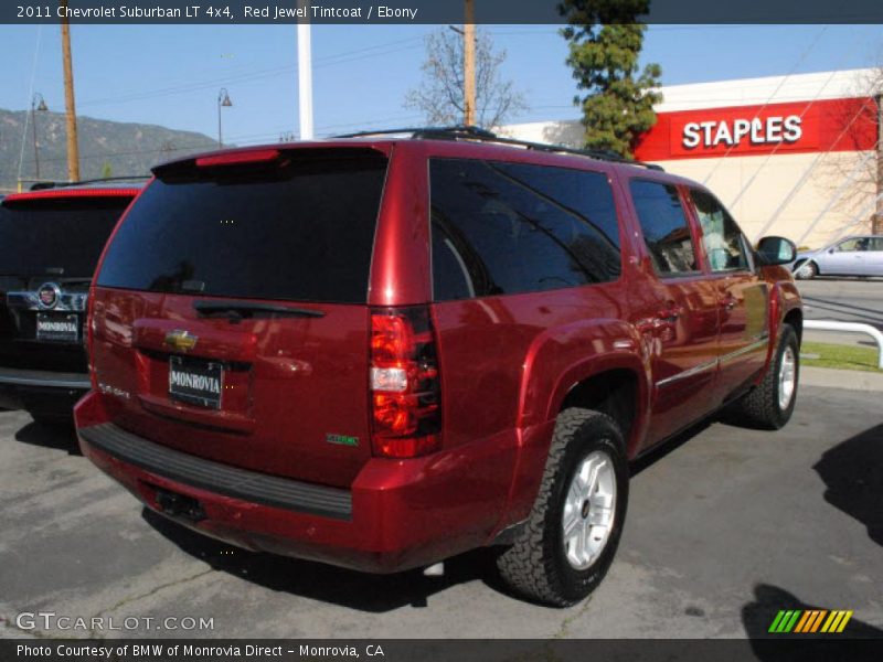 Red Jewel Tintcoat / Ebony 2011 Chevrolet Suburban LT 4x4
