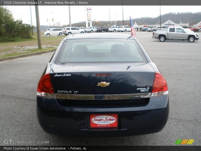 Imperial Blue Metallic / Ebony 2010 Chevrolet Impala LT