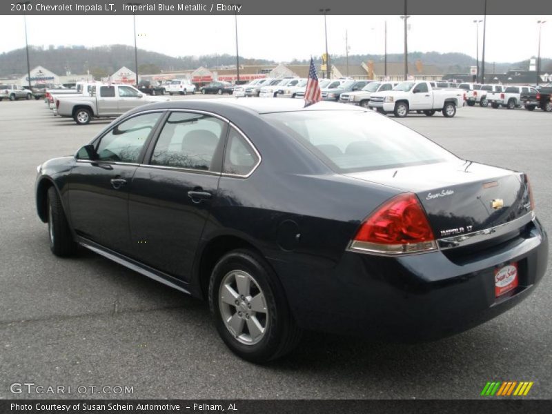 Imperial Blue Metallic / Ebony 2010 Chevrolet Impala LT