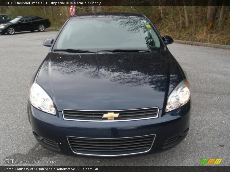 Imperial Blue Metallic / Ebony 2010 Chevrolet Impala LT