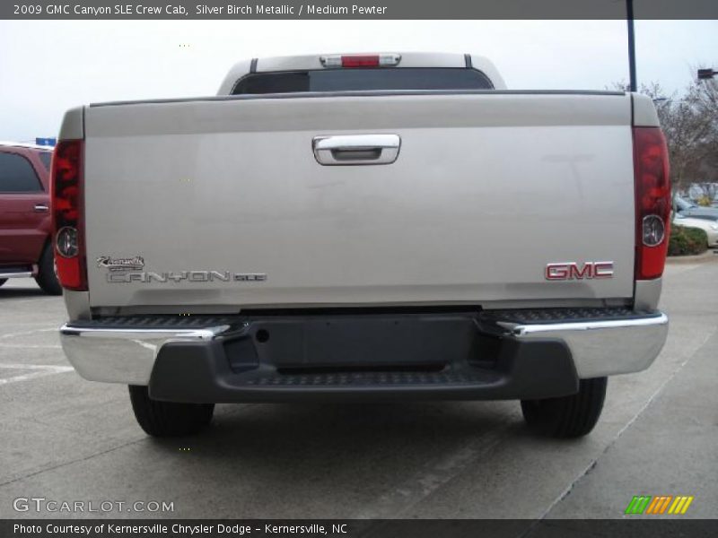 Silver Birch Metallic / Medium Pewter 2009 GMC Canyon SLE Crew Cab
