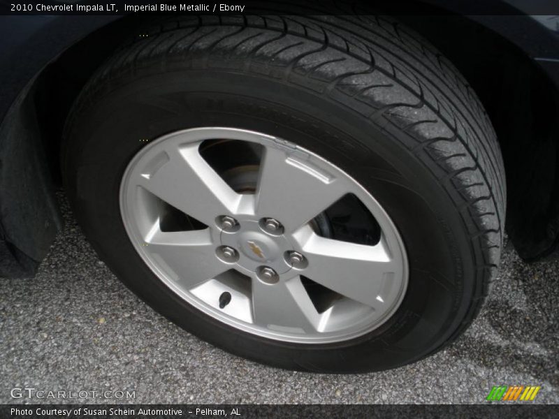Imperial Blue Metallic / Ebony 2010 Chevrolet Impala LT