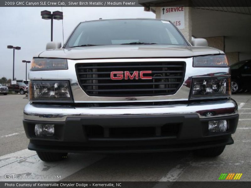 Silver Birch Metallic / Medium Pewter 2009 GMC Canyon SLE Crew Cab