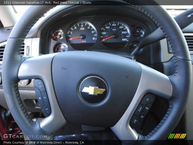 Red Jewel Tintcoat / Ebony 2011 Chevrolet Suburban LT 4x4