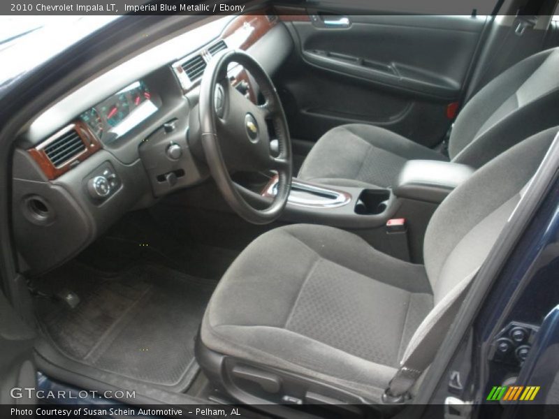 Imperial Blue Metallic / Ebony 2010 Chevrolet Impala LT