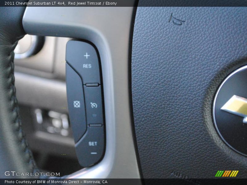 Red Jewel Tintcoat / Ebony 2011 Chevrolet Suburban LT 4x4