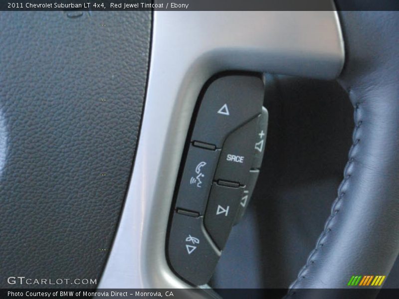 Red Jewel Tintcoat / Ebony 2011 Chevrolet Suburban LT 4x4