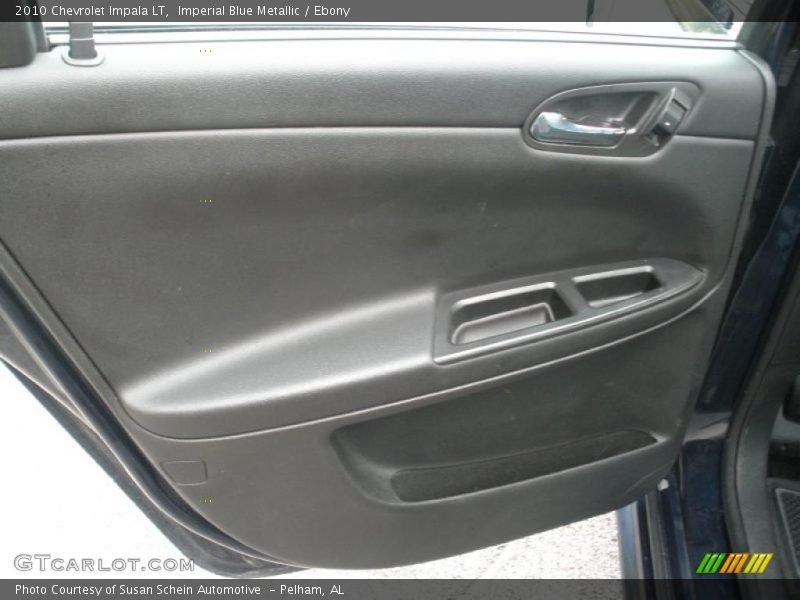 Imperial Blue Metallic / Ebony 2010 Chevrolet Impala LT