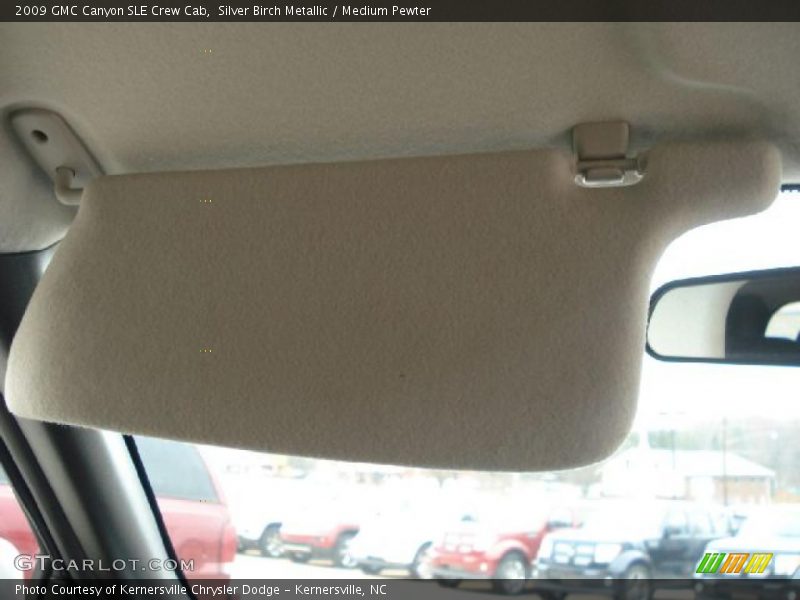 Silver Birch Metallic / Medium Pewter 2009 GMC Canyon SLE Crew Cab
