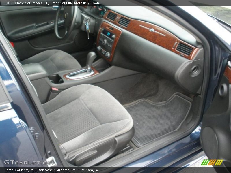 Imperial Blue Metallic / Ebony 2010 Chevrolet Impala LT