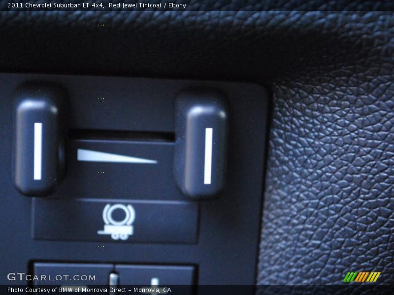 Controls of 2011 Suburban LT 4x4