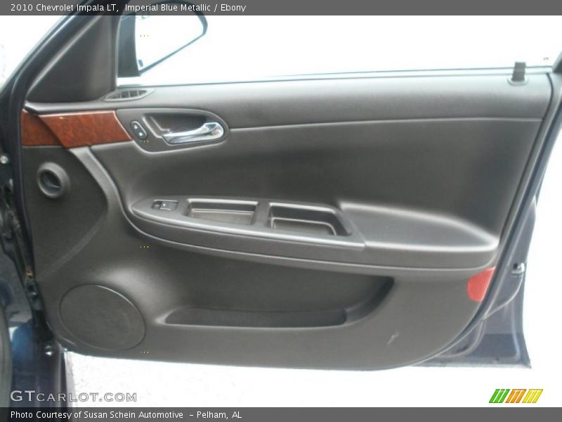 Imperial Blue Metallic / Ebony 2010 Chevrolet Impala LT