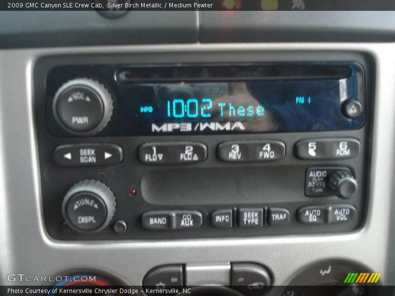 Silver Birch Metallic / Medium Pewter 2009 GMC Canyon SLE Crew Cab
