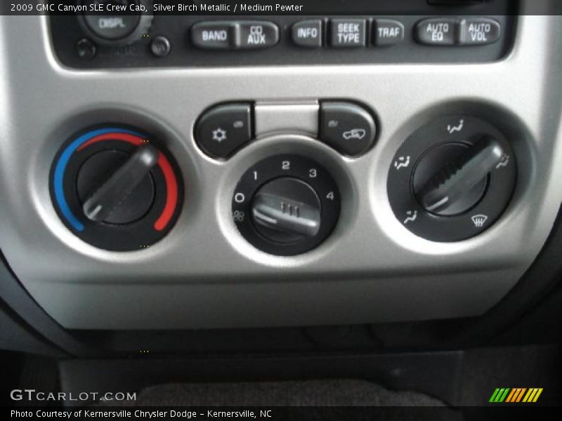 Silver Birch Metallic / Medium Pewter 2009 GMC Canyon SLE Crew Cab