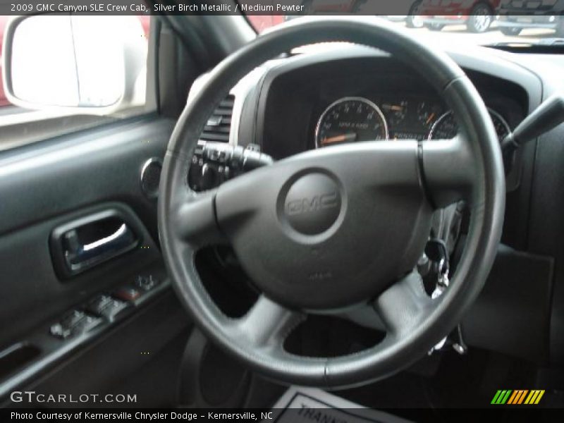 Silver Birch Metallic / Medium Pewter 2009 GMC Canyon SLE Crew Cab