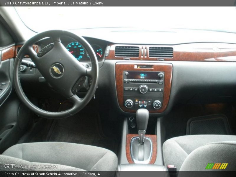 Imperial Blue Metallic / Ebony 2010 Chevrolet Impala LT