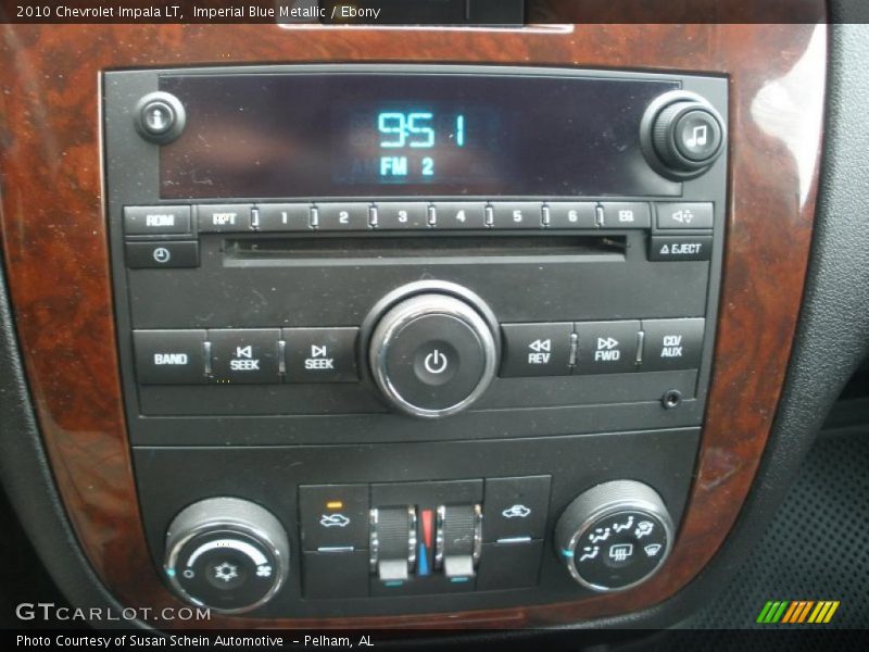 Imperial Blue Metallic / Ebony 2010 Chevrolet Impala LT