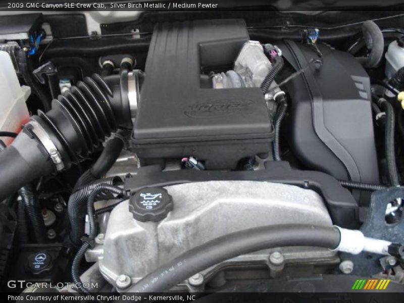 Silver Birch Metallic / Medium Pewter 2009 GMC Canyon SLE Crew Cab