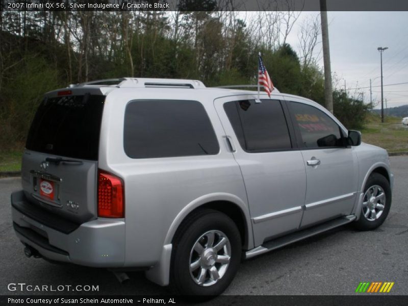 Silver Indulgence / Graphite Black 2007 Infiniti QX 56