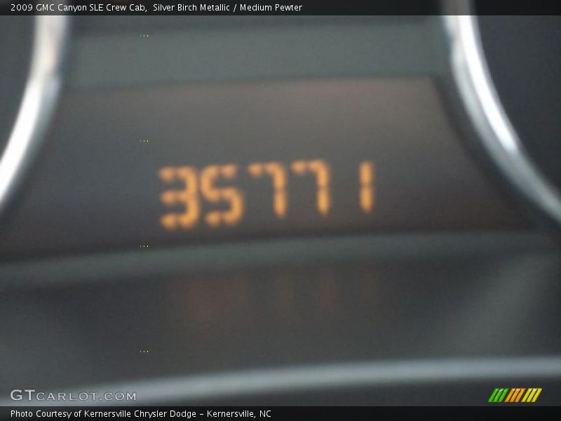 Silver Birch Metallic / Medium Pewter 2009 GMC Canyon SLE Crew Cab