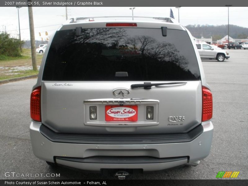 Silver Indulgence / Graphite Black 2007 Infiniti QX 56
