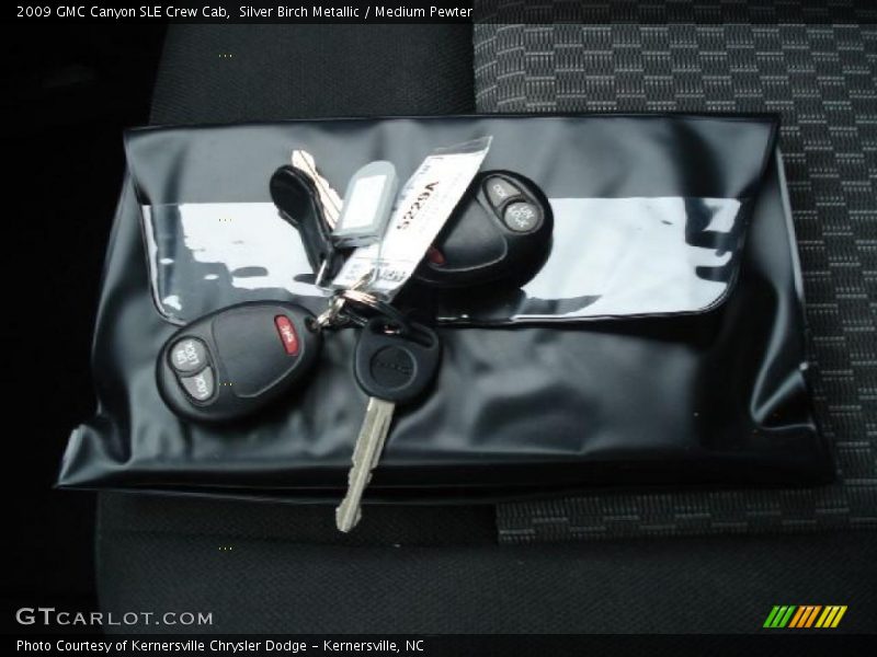 Silver Birch Metallic / Medium Pewter 2009 GMC Canyon SLE Crew Cab