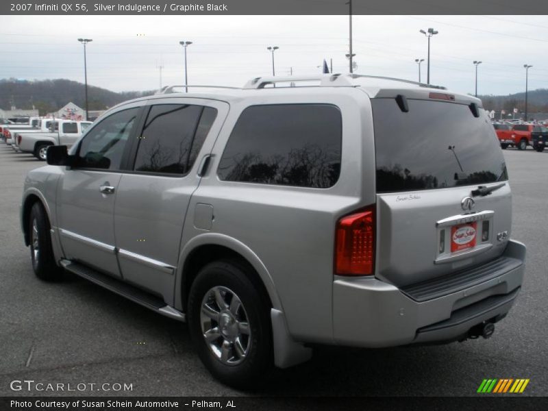 Silver Indulgence / Graphite Black 2007 Infiniti QX 56