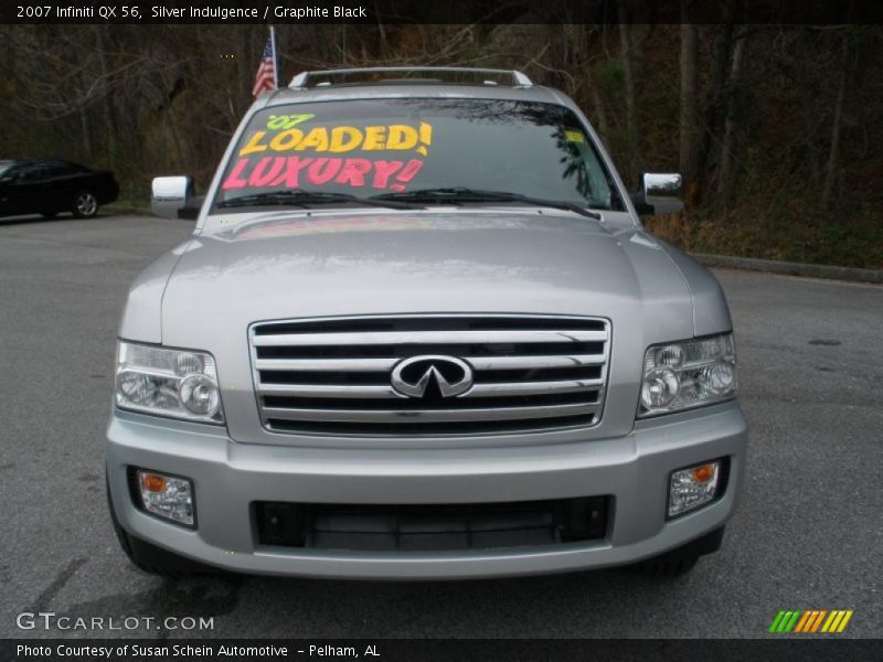 Silver Indulgence / Graphite Black 2007 Infiniti QX 56
