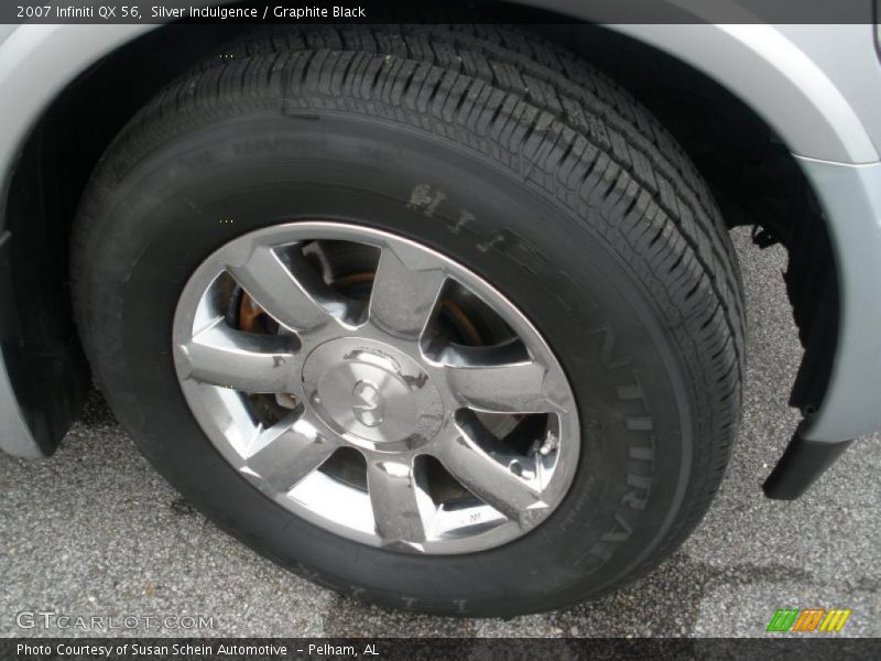 Silver Indulgence / Graphite Black 2007 Infiniti QX 56