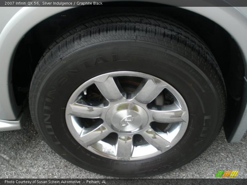 Silver Indulgence / Graphite Black 2007 Infiniti QX 56