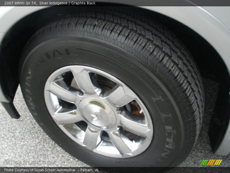 Silver Indulgence / Graphite Black 2007 Infiniti QX 56