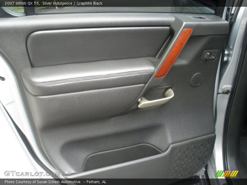 Silver Indulgence / Graphite Black 2007 Infiniti QX 56