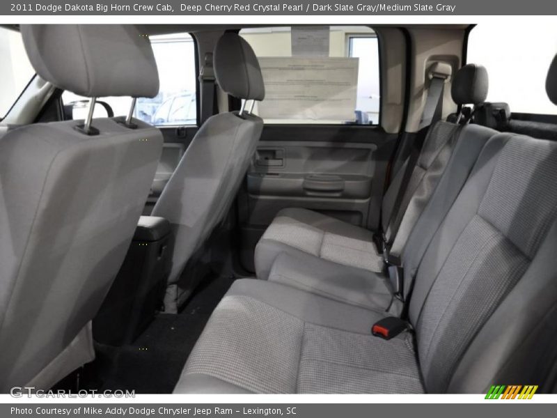 Deep Cherry Red Crystal Pearl / Dark Slate Gray/Medium Slate Gray 2011 Dodge Dakota Big Horn Crew Cab
