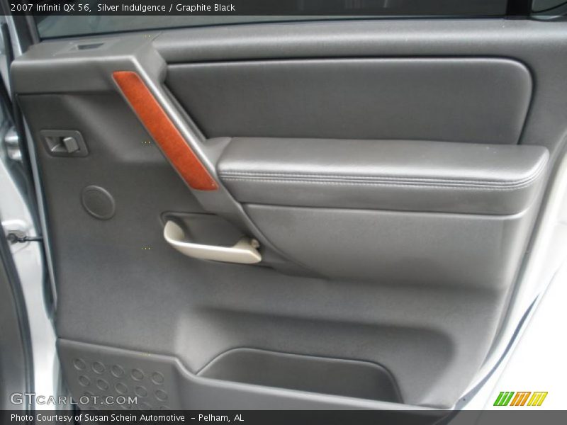 Silver Indulgence / Graphite Black 2007 Infiniti QX 56