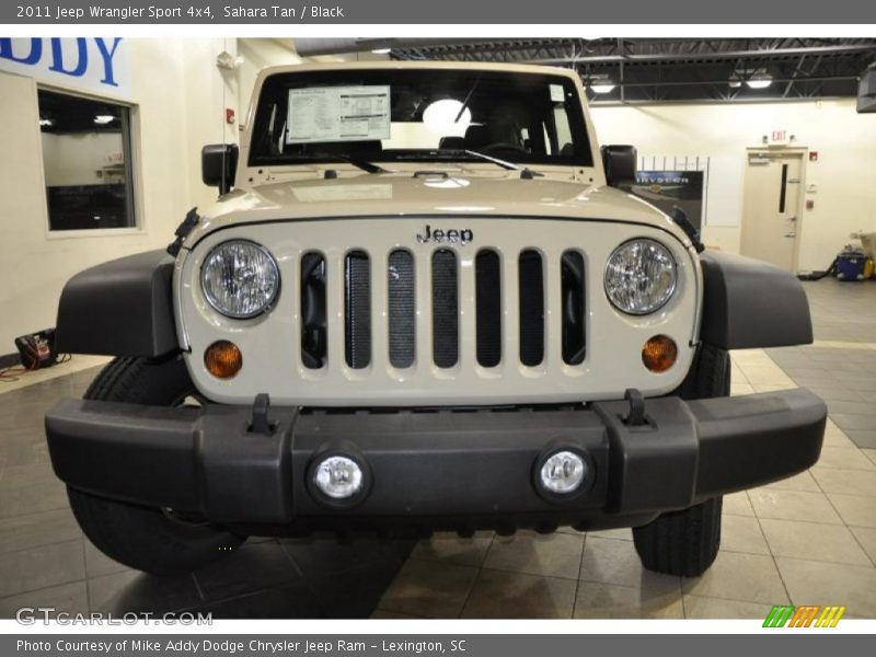 Sahara Tan / Black 2011 Jeep Wrangler Sport 4x4